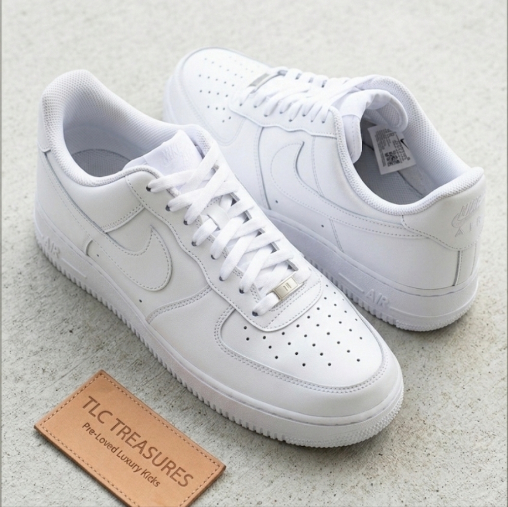 Nike Air Force 1s Size 13 White